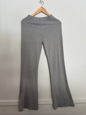 ROMWE Gray Boot Cut Flare Pants